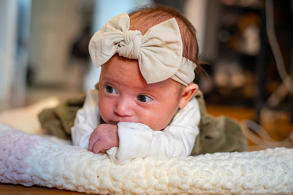 Aria 5 weeks old