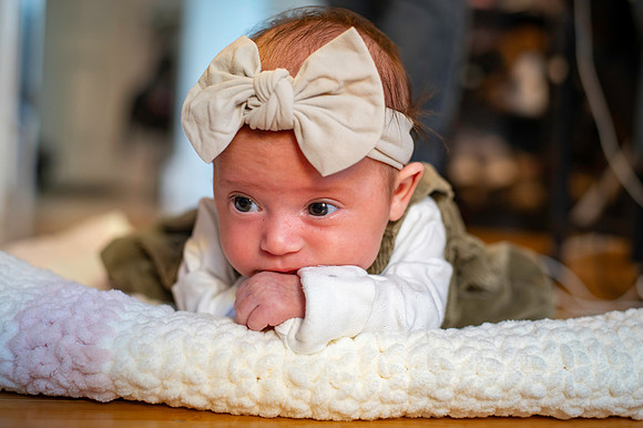 Aria 5 weeks old
