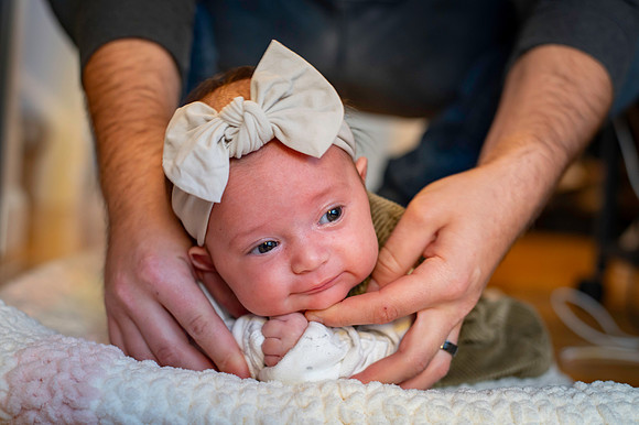 Aria 5 weeks old