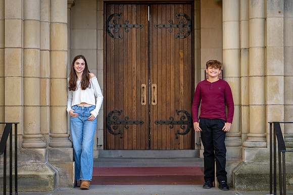 Abby and Ben at Vassar