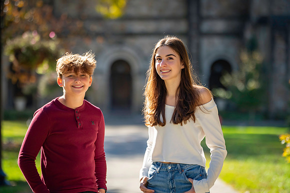Abby and Ben at Vassar