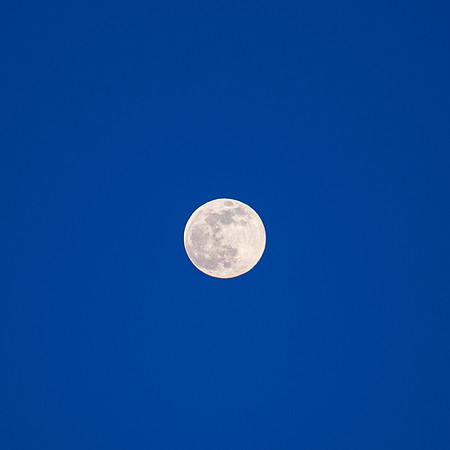 Moon rising