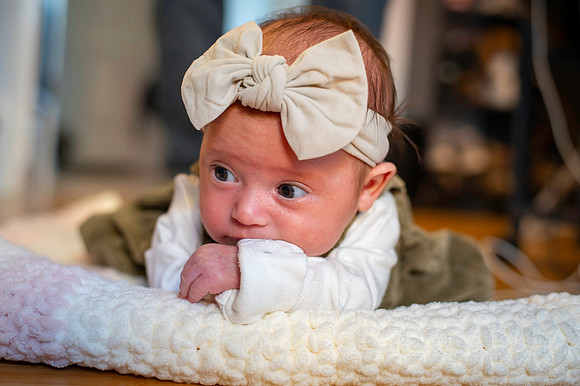 Aria 5 weeks old