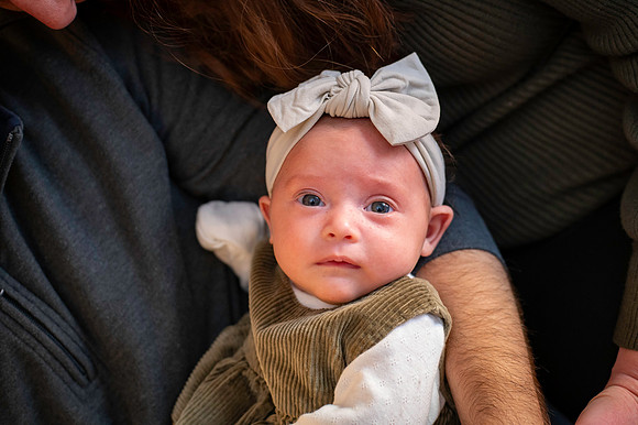 Aria 5 weeks old