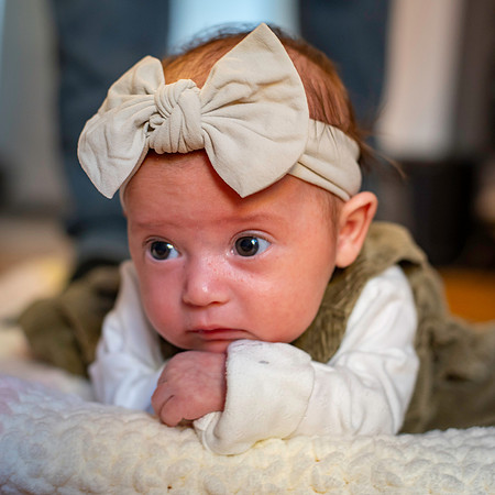 Aria 5 weeks old