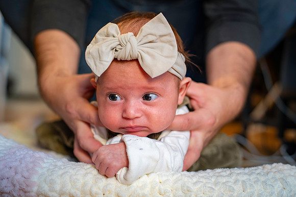 Aria 5 weeks old