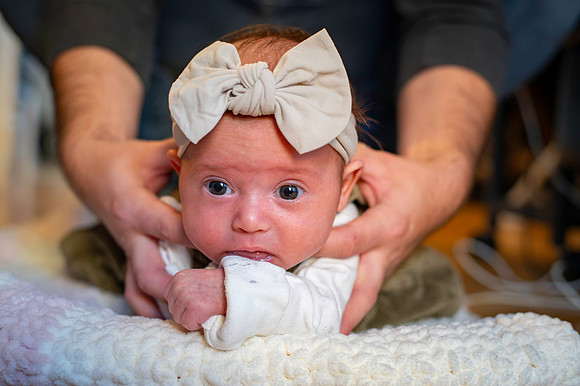 Aria 5 weeks old
