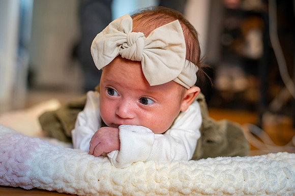 Aria 5 weeks old