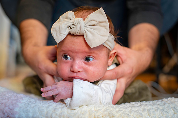 Aria 5 weeks old