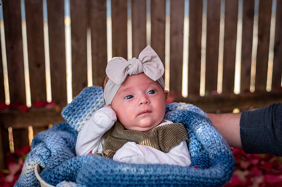 Aria 5 weeks old