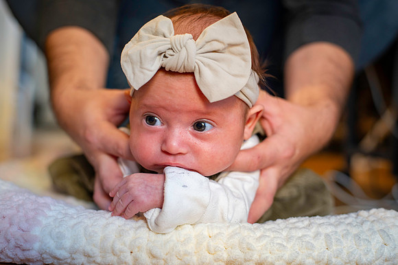 Aria 5 weeks old