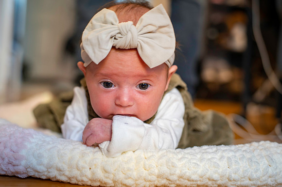 Aria 5 weeks old