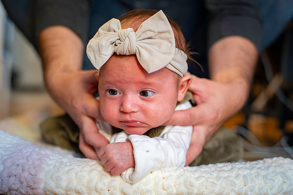 Aria 5 weeks old