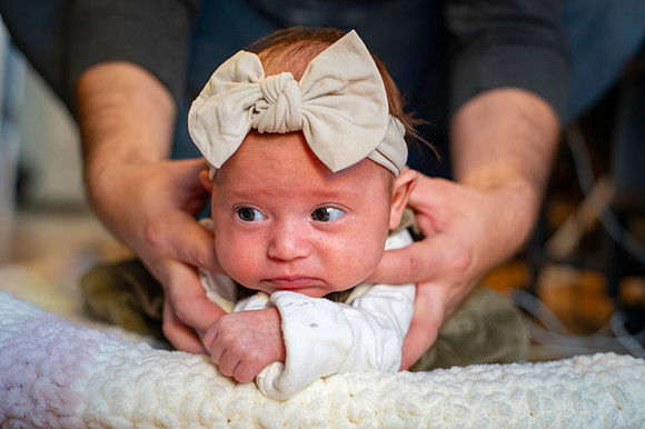 Aria 5 weeks old